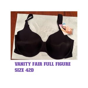 Vanity Fair Black Bra